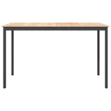 Bar Table Natural 180 x 90 x 105 cm Solid Pine Wood - 45-Degree Angle