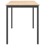 Bar Table 180 x 90 x 105 cm Solid Pine Wood Natural Rectangular