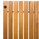 Bath Mat Brown 60 x 40 cm Solid Acacia Wood - Extra Image