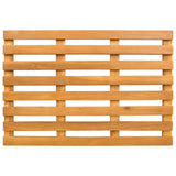 Bath Mat Plain Brown 56 x 37 x 2.5 cm Solid Acacia Wood