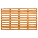 Bath Mat Plain Brown 80 x 48 x 2.5 cm Solid Acacia Wood
