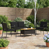 Garden set with Cushion steel