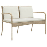 Garden set with Cushion steel - Top-Down View