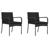 Garden set with Cushion steel - Top-Down View