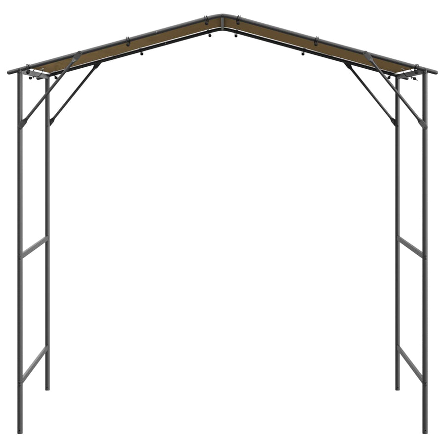BBQ Gazebo 239.5 x 148 x 233.5 cm Beige