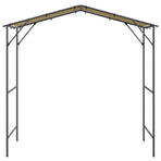 BBQ Gazebo 239.5 x 148 x 233.5 cm Cream