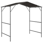 BBQ Gazebo 239.5 x 148 x 233.5 cm Anthracite