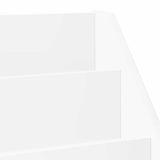 Kids Bookshelf White 72.5 x 29.5 x 69 cm Engineered Wood - Extra Image