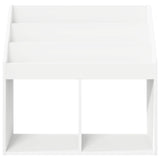 Kids Bookshelf White 72.5 x 29.5 x 69 cm Engineered Wood