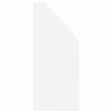 Kids Bookshelf White 60 x 29.5 x 69 cm Engineered Wood - Low Angle