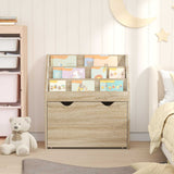 Kids Bookshelf Sonoma Oak 60 x 29.5 x 69 cm Engineered Wood