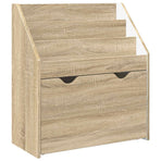 Kids Bookshelf Sonoma Oak 60 x 29.5 x 69 cm Engineered Wood