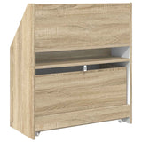 Kids Bookshelf Sonoma Oak 60 x 29.5 x 69 cm Engineered Wood - Extra Image