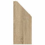 Kids Bookshelf Sonoma Oak 60 x 29.5 x 69 cm Engineered Wood - Low Angle