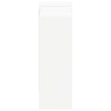 Bookshelf White 52 x 25 x 71.5 cm Engineered Wood - Rear View