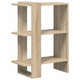 Bookshelf Sonoma Oak 52 x 25 x 71.5 cm Engineered Wood - Close-Up Angle