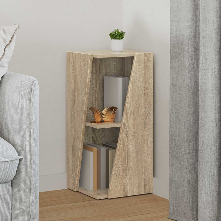 Side Shelf 33 x 32 x 70.5 cm Engineered Wood Sonoma Oak