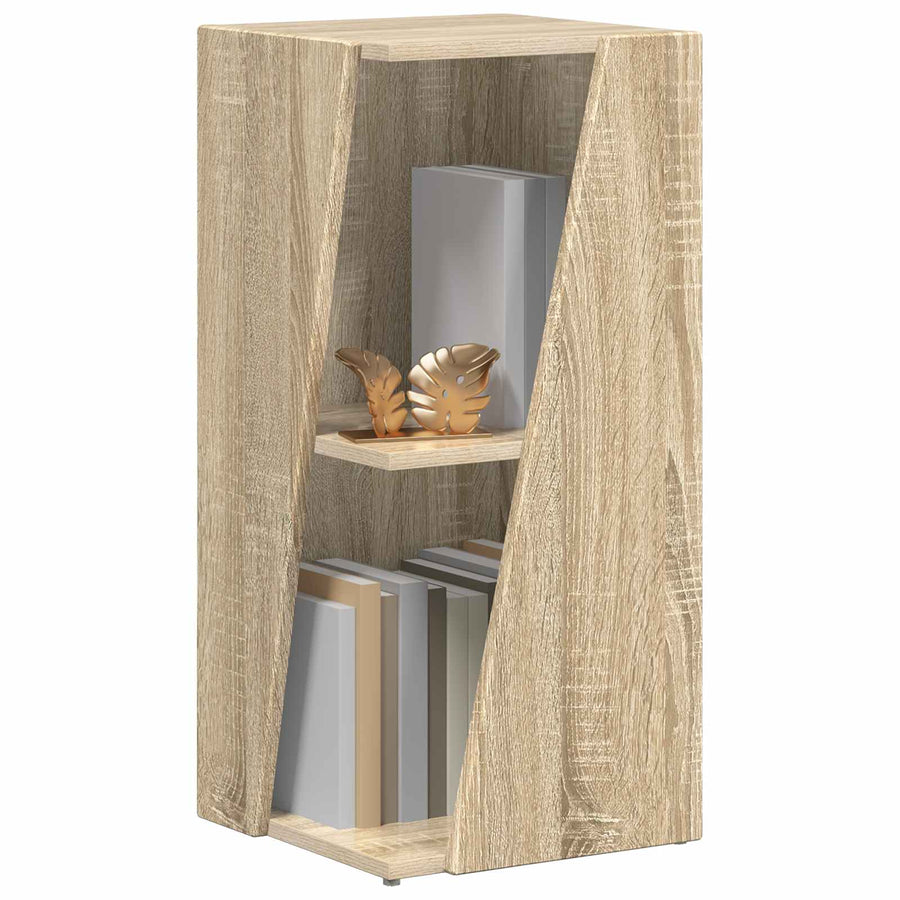 Side Shelf 33 x 32 x 70.5 cm Engineered Wood Sonoma Oak