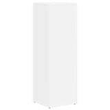 Side Shelf White 33 x 32 x 100.5 cm Engineered Wood