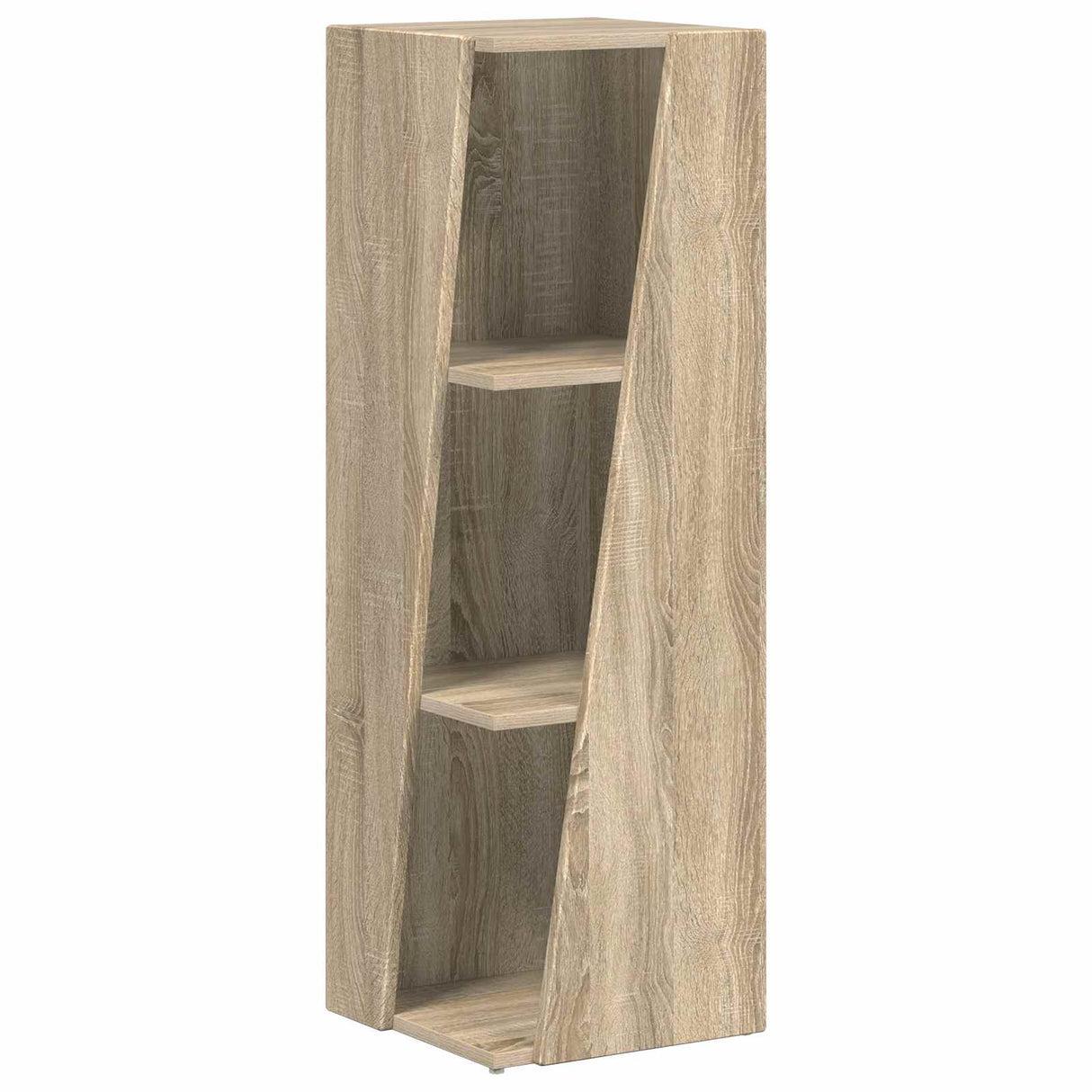 Side Shelf Sonoma Oak 33 x 32 x 100.5 cm Engineered Wood