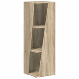 Side Shelf Sonoma Oak 33 x 32 x 100.5 cm Engineered Wood