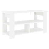 TV stand White 100 x 40 x 50 cm - Close-Up Angle