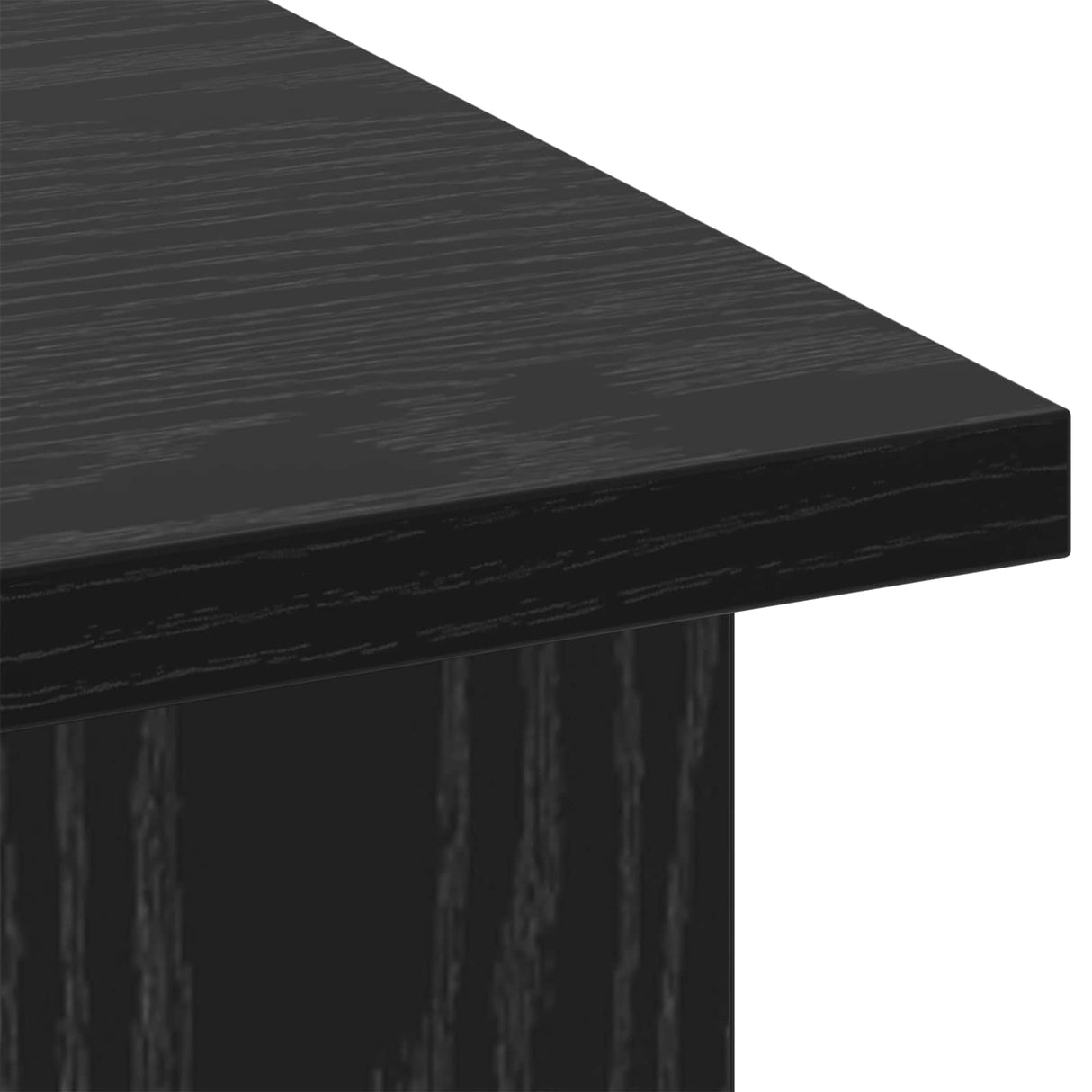 TV stand Black Oak 100 x 40 x 50 cm