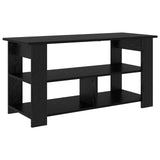 TV stand Black Oak 100 x 40 x 50 cm - Close-Up Angle