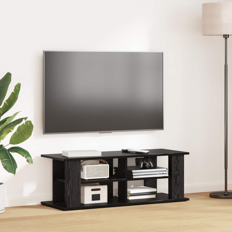 TV stand Black Oak 96 x 35 x 33.5 cm