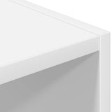 Sideboard White 90 x 30 x 90 cm - Close-Up Angle