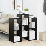Sideboard Black Oak 90 x 30 x 90 cm - Top-Down View