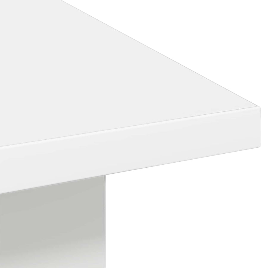 Coffee Table White 77 x 55 x 42 cm Engineered Wood