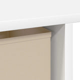 Desk with Drawer White 100 x 40 x 75 cm Engineered Wood - Extra Image