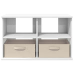 TV stand with Drawer White 79 x 40 x 48 cm
