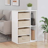 Sideboard White 60 x 33.5 x 84 cm