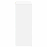 Sideboard White 60 x 33.5 x 84 cm - Close-Up Angle