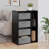 Sideboard Black Oak 60 x 33.5 x 84 cm