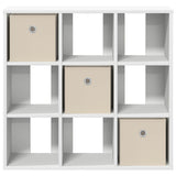 Sideboard with Drawer White 73.5 x 24 x 69.5 cm - Rear View