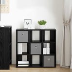 Sideboard Black Oak 73.5 x 24 x 69.5 cm