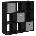 Sideboard Black Oak 73.5 x 24 x 69.5 cm