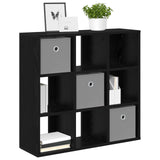 Sideboard with Drawer Black Oak 73.5 x 24 x 69.5 cm - Side View