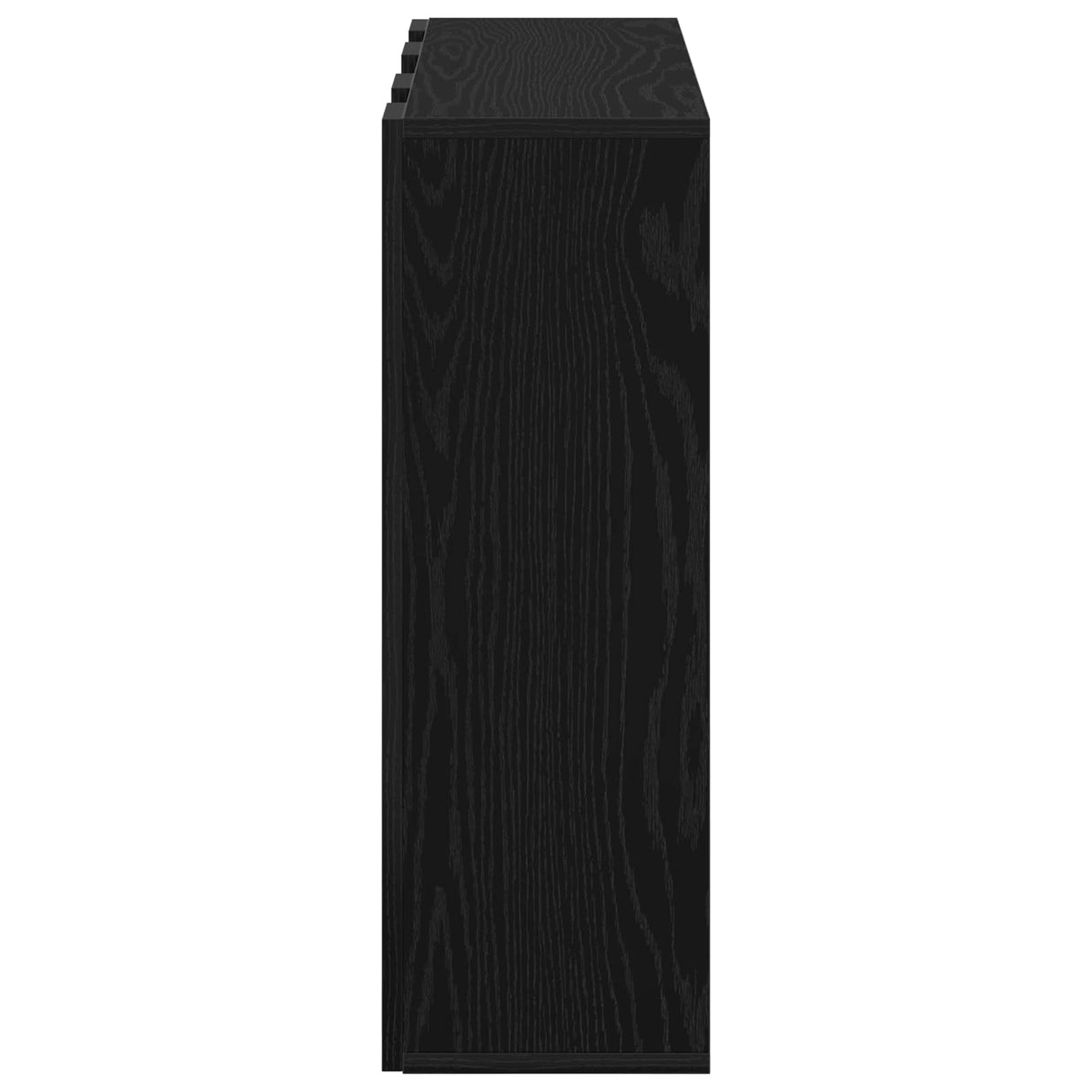 Sideboard with Drawer Black Oak 73.5 x 24 x 69.5 cm