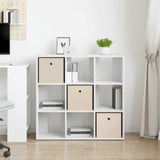 Sideboard with Drawer White 88.5 x 29 x 84.5 cm - Top-Down View