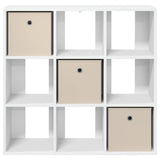 Sideboard with Drawer White 88.5 x 29 x 84.5 cm - Rear View