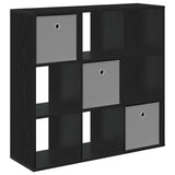 Sideboard with Drawer Black Oak 88.5 x 29 x 84.5 cm
