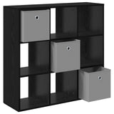 Sideboard with Drawer Black Oak 88.5 x 29 x 84.5 cm