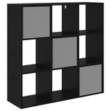 Sideboard with Drawer Black Oak 102 x 31 x 99.5 cm - Low Angle