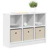 Sideboard with Drawer White 73.5 x 22.5 x 53.5 cm - Side View