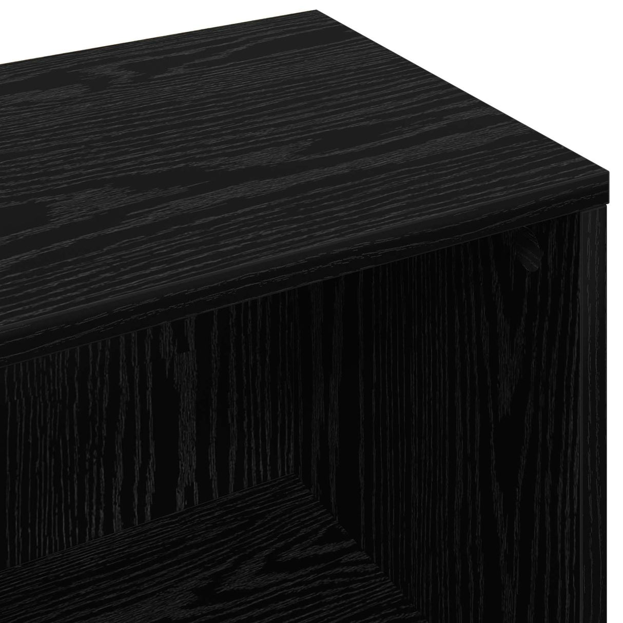 Sideboard with Drawer Black Oak 73.5 x 22.5 x 53.5 cm