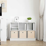 Sideboard with Drawer White 88.5 x 27.5 x 63.5 cm